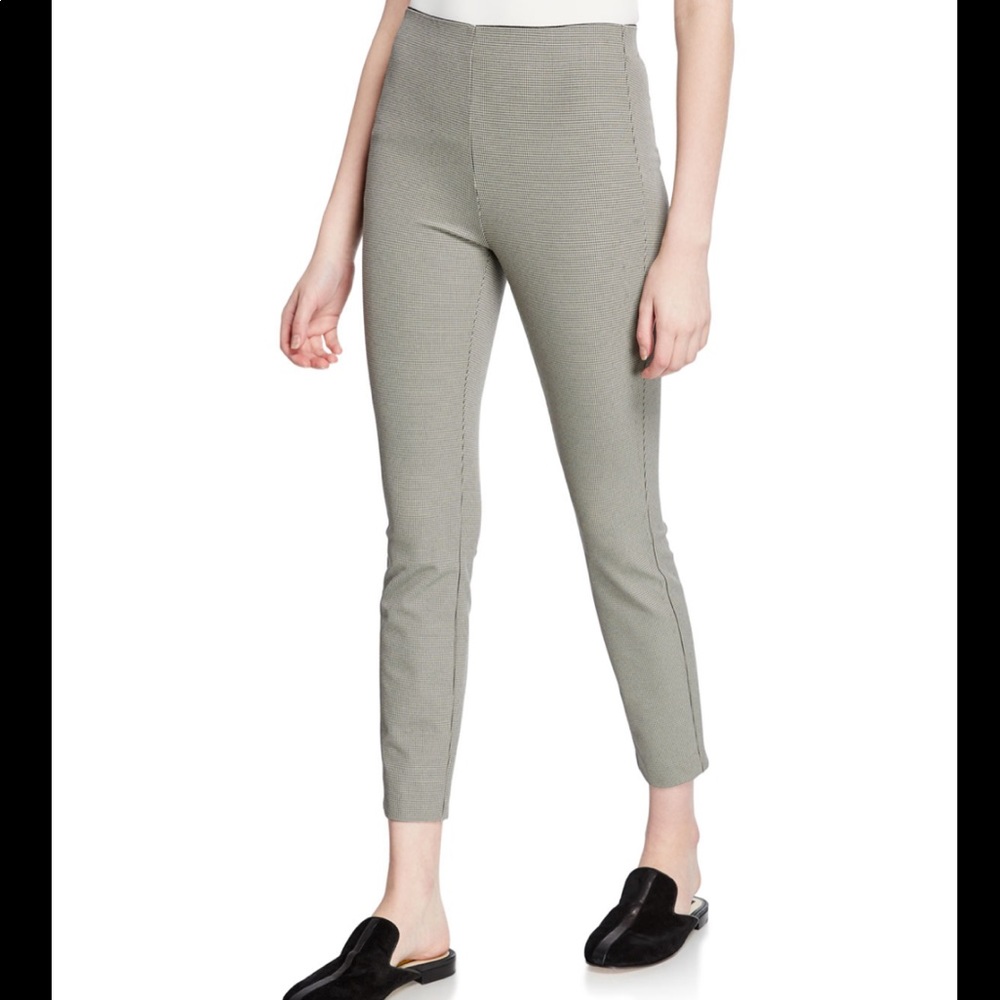 Rag & Bone Simone Micro-Check Cropped Pants (Size… - image 2